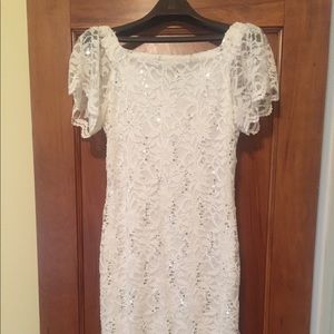 Beautiful lace and sequin dress